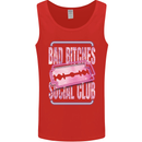Bad Bitches Social Club Hen Doo Mens Vest Tank Top Red