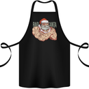 Bad Santa Christmas Tattoo Xmas Biker Gym Cotton Apron 100% Organic Black