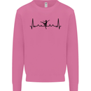Ballet Dancer ECG Dancing Ballerina Pulse Mens Sweatshirt Jumper Azalea