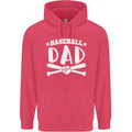 Baseball Dad Funny Fathers Day Childrens Kids Hoodie Heliconia