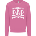 Baseball Dad Funny Fathers Day Mens Sweatshirt Jumper Azalea