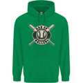 Baseball Dad of Ballers Funny Fathers Day Childrens Kids Hoodie Irish Green