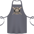 Baseball Dad of Ballers Funny Fathers Day Cotton Apron 100% Organic Steel