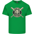 Baseball Dad of Ballers Funny Fathers Day Mens Cotton T-Shirt Tee Top Irish Green