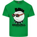 Baseball Punk Rocker Mens Cotton T-Shirt Tee Top Irish Green