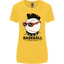 Baseball Punk Rocker Womens Wider Cut T-Shirt Yellow