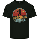 Baseball Summer Kids T-Shirt Childrens Black