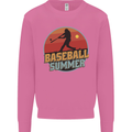 Baseball Summer Mens Sweatshirt Jumper Azalea