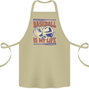 Baseball is My Life Cotton Apron 100% Organic Khaki