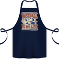 Baseball is My Life Cotton Apron 100% Organic Navy Blue