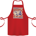 Baseball is My Life Cotton Apron 100% Organic Red