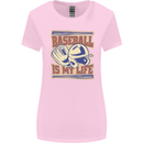 Baseball is My Life Womens Wider Cut T-Shirt Light Pink