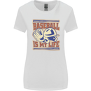 Baseball is My Life Womens Wider Cut T-Shirt White