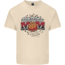 Basketball Mum Mom Mens Cotton T-Shirt Tee Top Natural