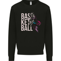 Basketball Player Mens Sweatshirt Jumper Black