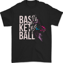 Basketball Player Mens T-Shirt 100% Cotton Black