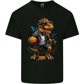 Basketball T-Rex Dinosaur Kids T-Shirt Childrens Black