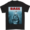 a black t - shirt with a fish on it