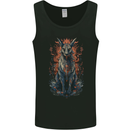 Bastet Egyptian God Fantasy Mens Vest Tank Top Black