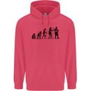 Bavarian Beer Evolution Oktoberfest Childrens Kids Hoodie Heliconia