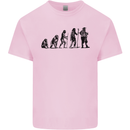 Bavarian Beer Evolution Oktoberfest Kids T-Shirt Childrens Light Pink