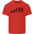 Bavarian Beer Evolution Oktoberfest Kids T-Shirt Childrens Red