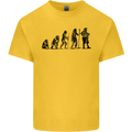 Bavarian Beer Evolution Oktoberfest Kids T-Shirt Childrens Yellow