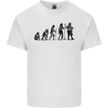 Bavarian Beer Evolution Oktoberfest Mens Cotton T-Shirt Tee Top White