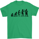 Bavarian Beer Evolution Oktoberfest Mens T-Shirt 100% Cotton Irish Green