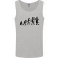 Bavarian Beer Evolution Oktoberfest Mens Vest Tank Top Sports Grey