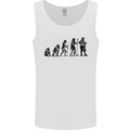 Bavarian Beer Evolution Oktoberfest Mens Vest Tank Top White