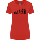 Bavarian Beer Evolution Oktoberfest Womens Wider Cut T-Shirt Red