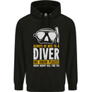 Be Nice to a Scuba Diver Funny Diving Childrens Kids Hoodie Black