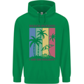 Beach Please Im on Holiday Funny Mens 80% Cotton Hoodie Irish Green