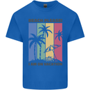 Beach Please Im on Vacation Funny Kids T-Shirt Childrens Royal Blue