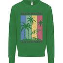 Beach Please Im on Vacation Funny Mens Sweatshirt Jumper Irish Green