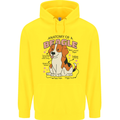 Beagle Anatomy Funny Dog Childrens Kids Hoodie Yellow