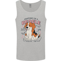 Beagle Anatomy Funny Dog Mens Vest Tank Top Sports Grey