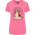 Beagle Anatomy Funny Dog Womens Wider Cut T-Shirt Azalea
