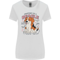 Beagle Anatomy Funny Dog Womens Wider Cut T-Shirt White