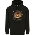 Beagle Bagel Funny Dog Childrens Kids Hoodie Black