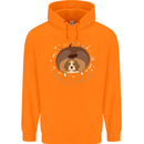 Beagle Bagel Funny Dog Childrens Kids Hoodie Orange