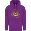 Beagle Bagel Funny Dog Childrens Kids Hoodie Purple