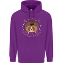 Beagle Bagel Funny Dog Childrens Kids Hoodie Purple