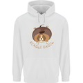 Beagle Bagel Funny Dog Childrens Kids Hoodie White