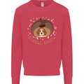Beagle Bagel Funny Dog Kids Sweatshirt Jumper Heliconia