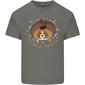 Beagle Bagel Funny Dog Kids T-Shirt Childrens Charcoal