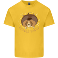 Beagle Bagel Funny Dog Kids T-Shirt Childrens Yellow
