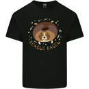 Beagle Bagel Funny Dog Mens Cotton T-Shirt Tee Top Black