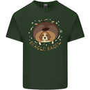 Beagle Bagel Funny Dog Mens Cotton T-Shirt Tee Top Forest Green